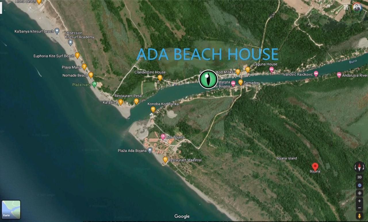Cj Ada Bojana Beach House I Xxl Terracei Bbq I Betw Bridgebeach I Air Con Ulcinj Eksteriør billede
